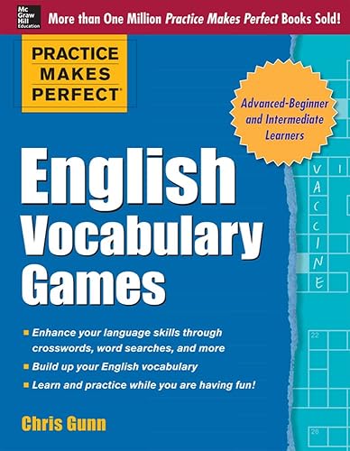Practice Makes Perfect English Vocabulary Games (Practice Makes Perfect Series)