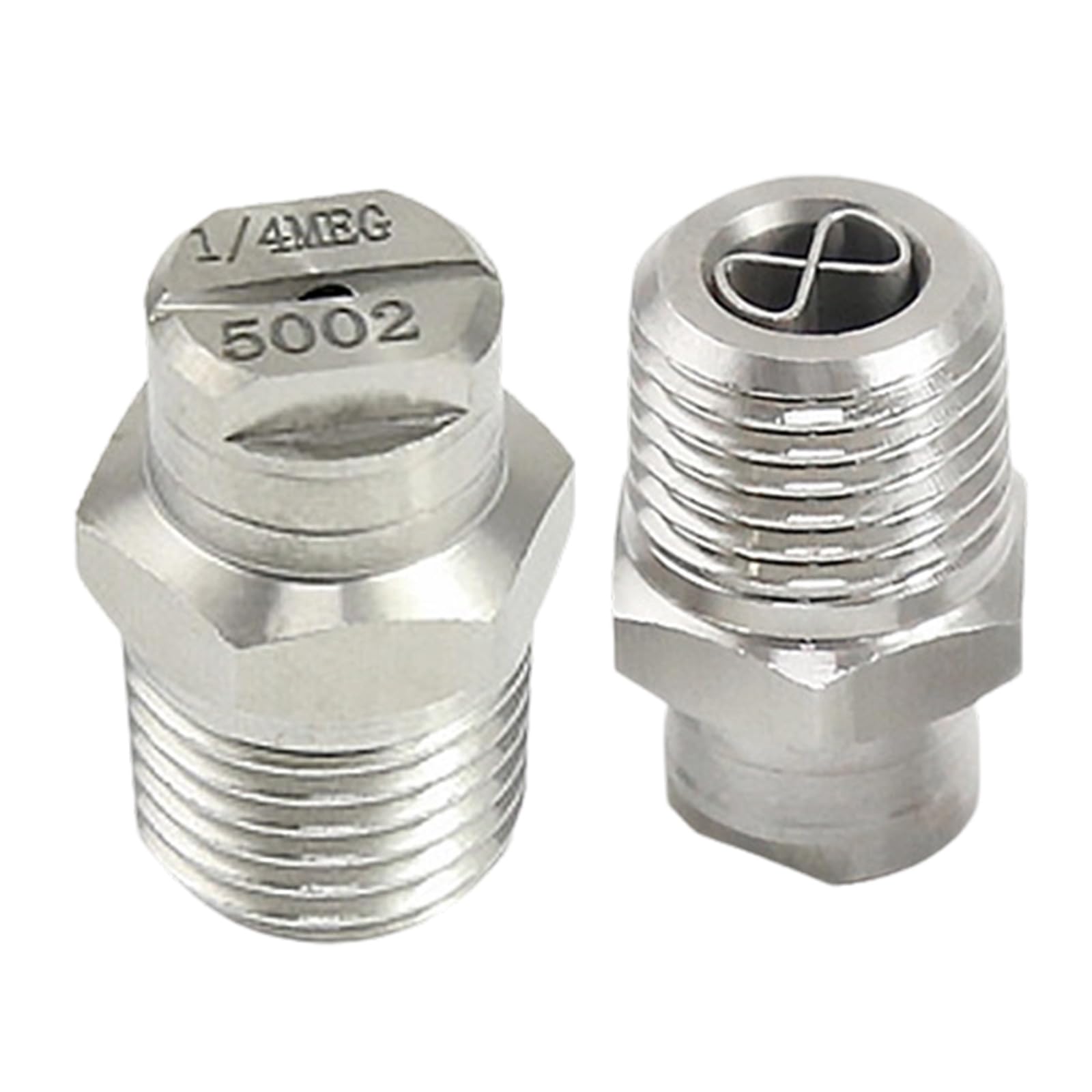 Upgrades Steel Fan Type Sprays Nozzle with Uniform Water Distribution Simple Installs for Various Applications Rustproof Steel
