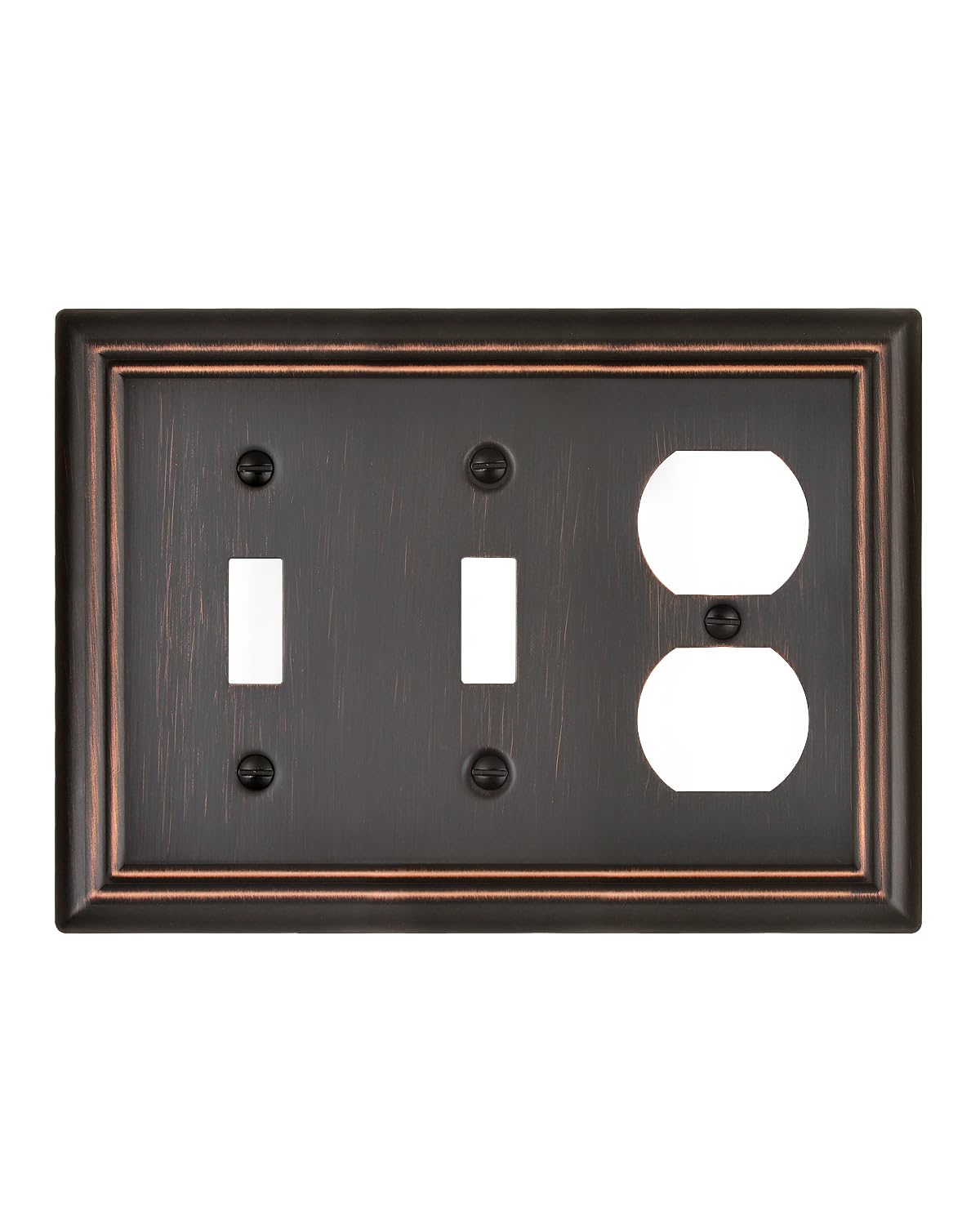 Aged Bronze Wall Plates - 4 Pack -9 Aged Bronze Wall Plates - 4 Pack -9