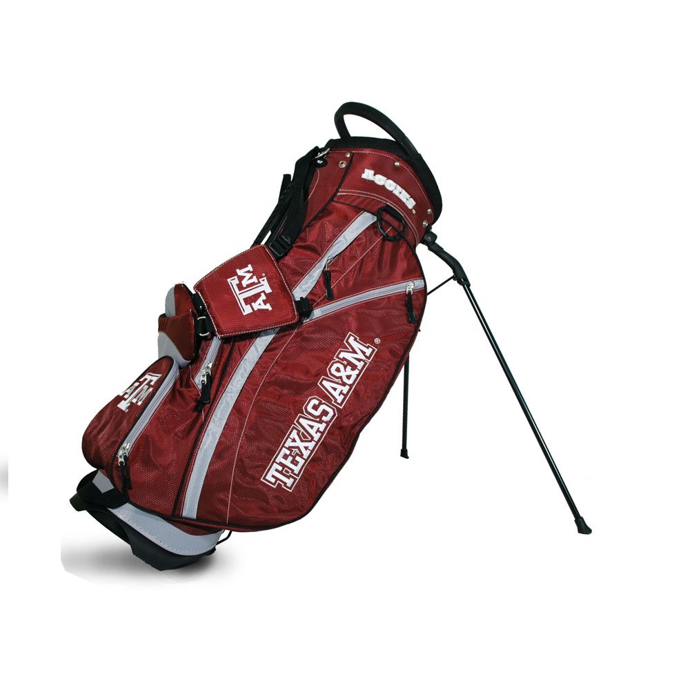 Team Golf NCAA Fairway Golf Stand Bag, Lightweight, 14-Way Top, Spring Action Stand, Insulated Cooler Pocket, Padded Strap, Umbrella Holder & Removable Rain Hood