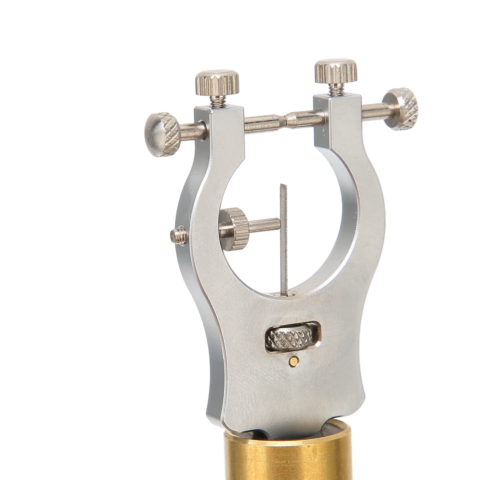 PolyGen Watchmaker Truing Caliper Naprawa zegarków ze stali stopowej Truing Suwmiarka 6,1 x 1 cal ze schowkiem do korekcji koła balansu ruchu