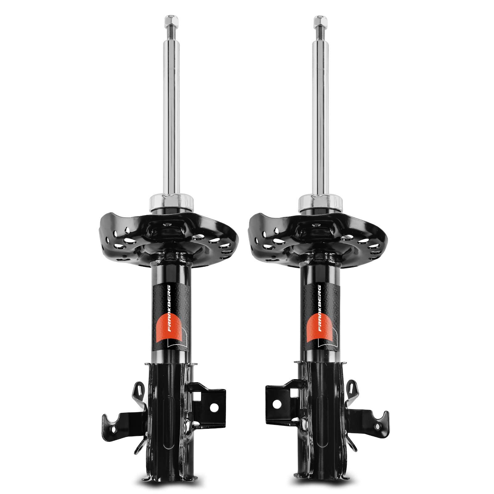 Frankberg 2x Amortiguador de Suspensión Delantero Izquierdo Derecho 519mm Presión de Gas Compatible con Civic VIII Hatchback FK FN Reemplazar# 51605SM.G.E06,339722