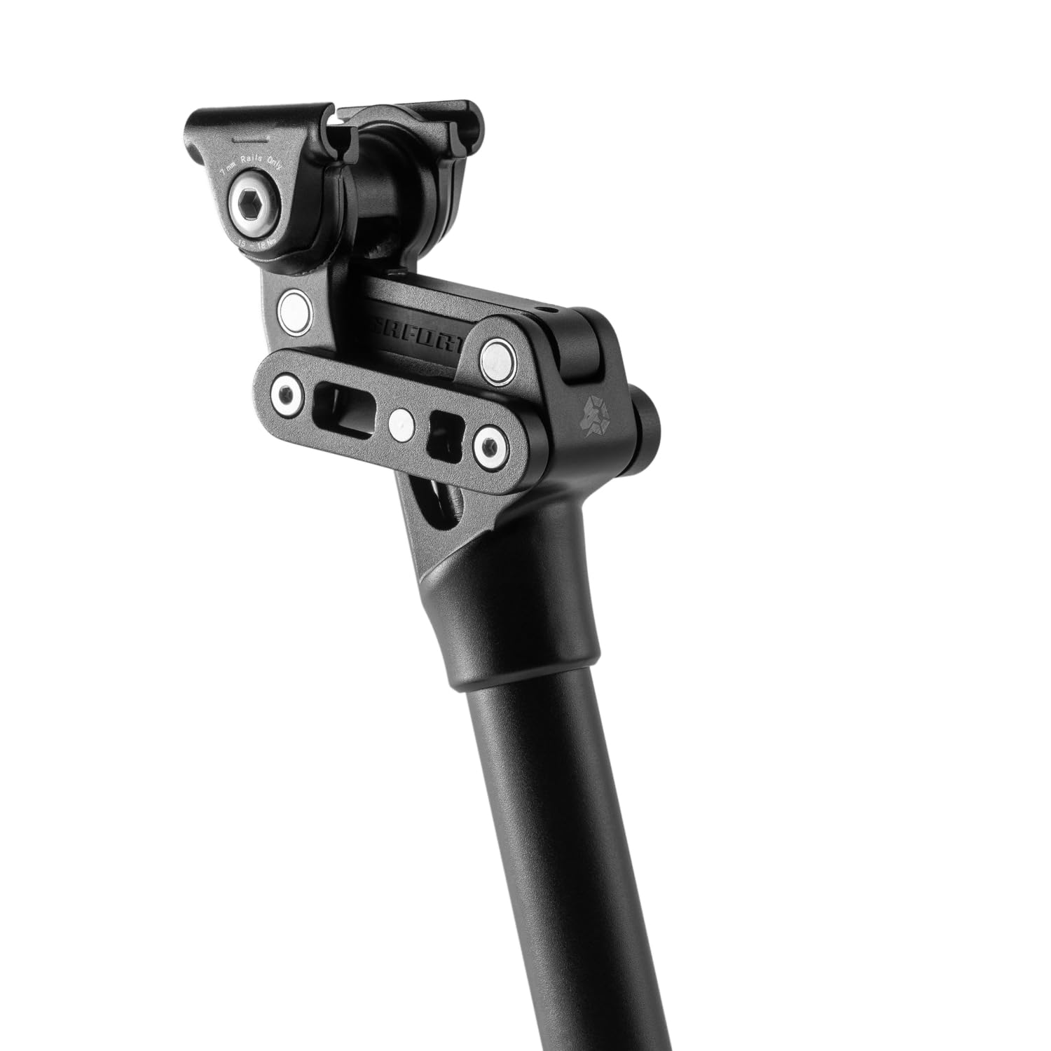 SAFORT SP08 Federsattelstütze – Stoßdämpfende Fahrradsattelstütze für komfortables Fahren & Fahrräder & E-Bikes – 350 mm
