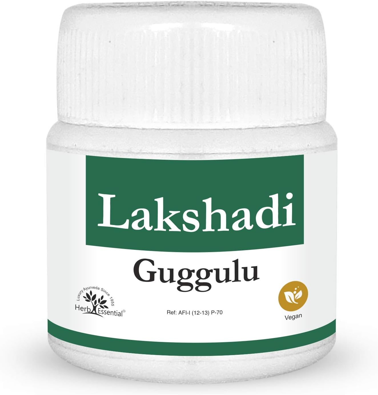 Herb Essential Lakshadi Guggulu Tablets 60 Count | Pure Ayurvedic Herbal Supplement for Joint Health, Mobility & Flexibility, Supports Bone Strength, Anti-Inflammatory & Overall Wellness