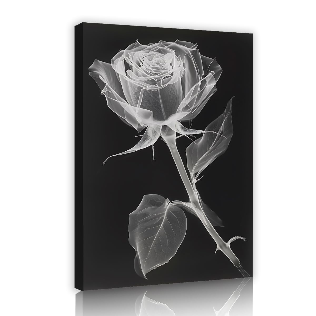 CHERHERART Plakat różowy biały czarny minimalistyczny styl 50 x 75 cm