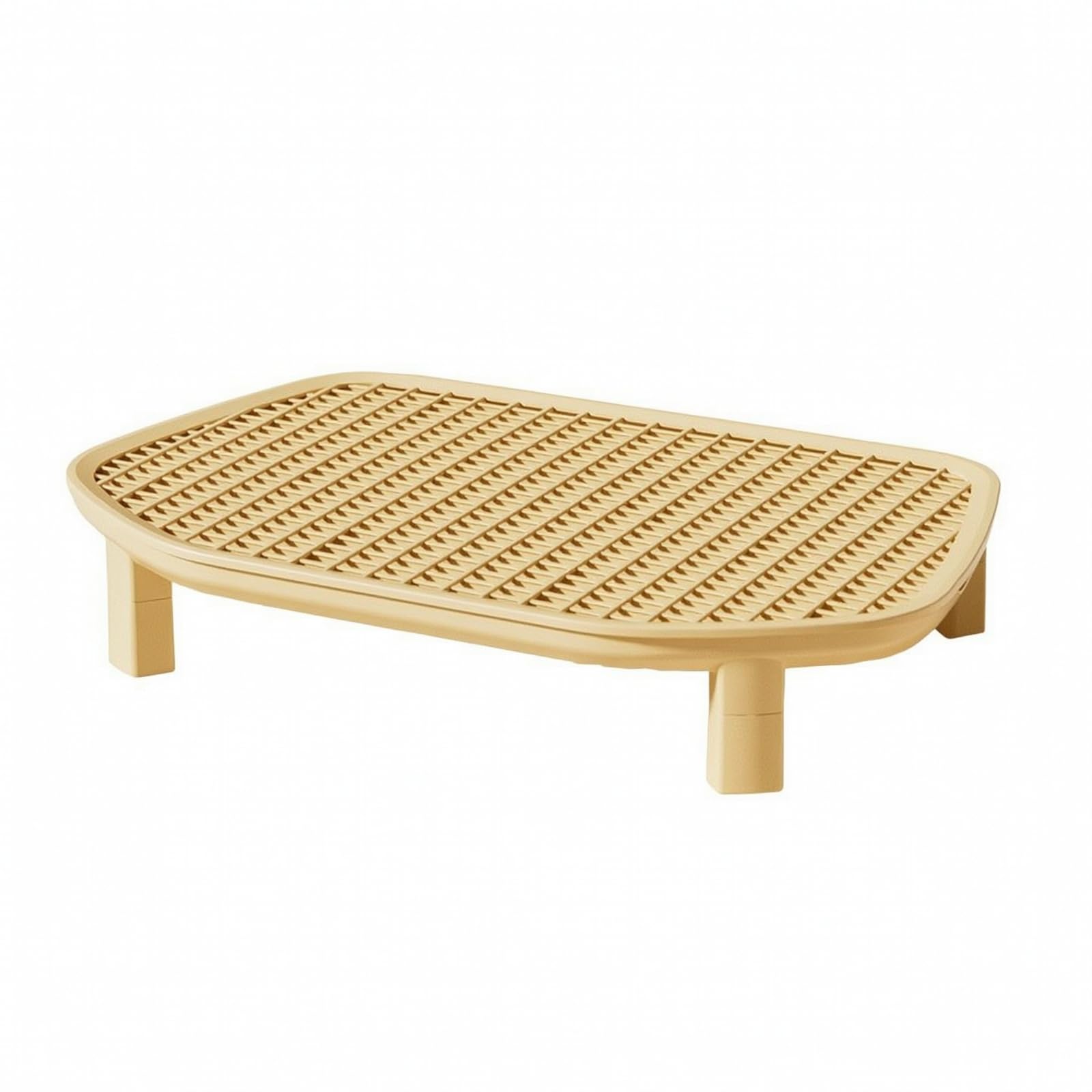 Katzenstreu-Auffangmatte mit Gitter, Style to 5, Gelb