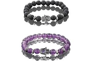 Hamsa Fatima Hand Evil Eye Bracelet Set: Protection and Well-being