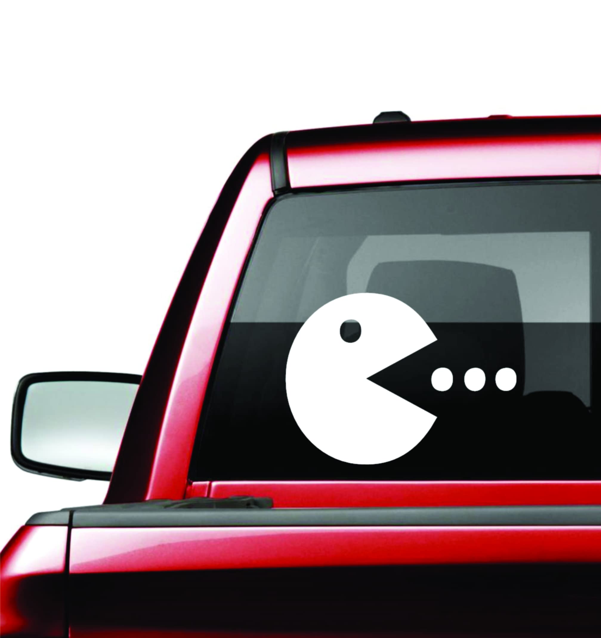 Pacman Video Game Car Window Wall Macbook Notebook Laptop Vinyl Decal