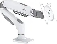 Suporte Articulado de Mesa com Pistão a Gás para Monitores de 17' a 35' Branco - F80W ELG