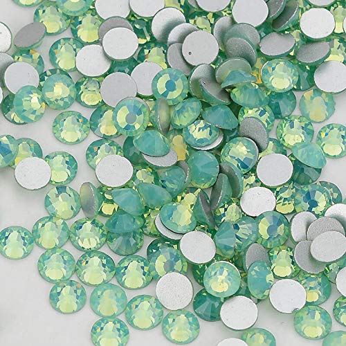Flatback Rhinestones Decoración DIY Glitter Piedras for 3D Nail Art Accesorios (Color : 8, Size : SS30 288PCS)