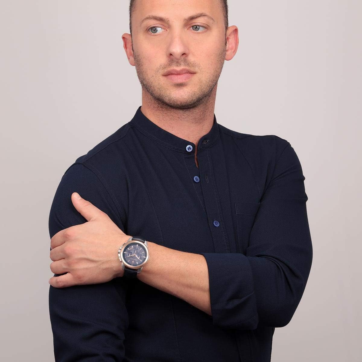 Maserati Successo Orologio Uomo, Cronografo, in Acciaio, PVD Oro Rosa, Pelle naturale - R8871621015 Maserati Successo Orologio Uomo, Cronografo, in Acciaio, PVD Oro Rosa, Pelle naturale - R8871621015