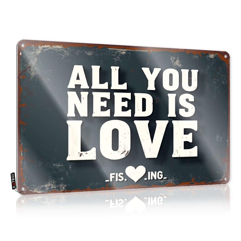 All You Need Is Love. Ideas Old - Tinsign Wall Art Wall Art Decoration(30X40CM)