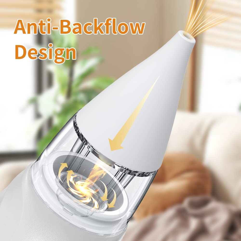 Aspirador nasal eléctrico para bebé, ventosa de nariz de bebé, ventosa automática para bebé, succión ajustable de 3 niveles, recargable, con función de pausa, música y calmante de luz