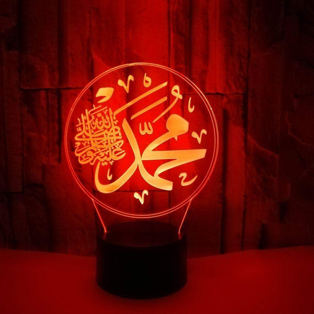 ZTFay 3D Illusion Lamp Night Light 16 Colors Touch Lamp with Remote Beside Table Lamp Desk Decoration Christmas Holiday and Birthday Gifts for Boys Girls Children