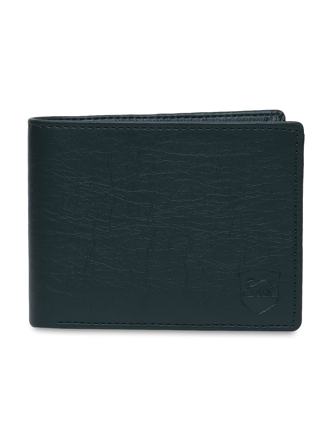SAMTROHMen Casual, Ethnic, Evening/Party, Formal, Travel, Trendy Green Artificial Leather Wallet (8 Card Slots) (SM_Bull_Green_Chain Album)