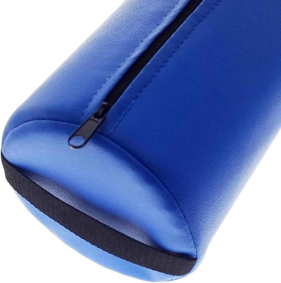 Royal Massage Bolster Pillow for Massage Table – 25” x 6” Cylindrical Knee & Leg Support Cushion – Premium Spa & Therapy Bolster – 8 Colors (Royal Blue)