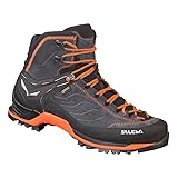 Salewa Mountain Trainer Mid Gore-Tex Botas Hombre Asphalt Fluo Orange 39 EU
