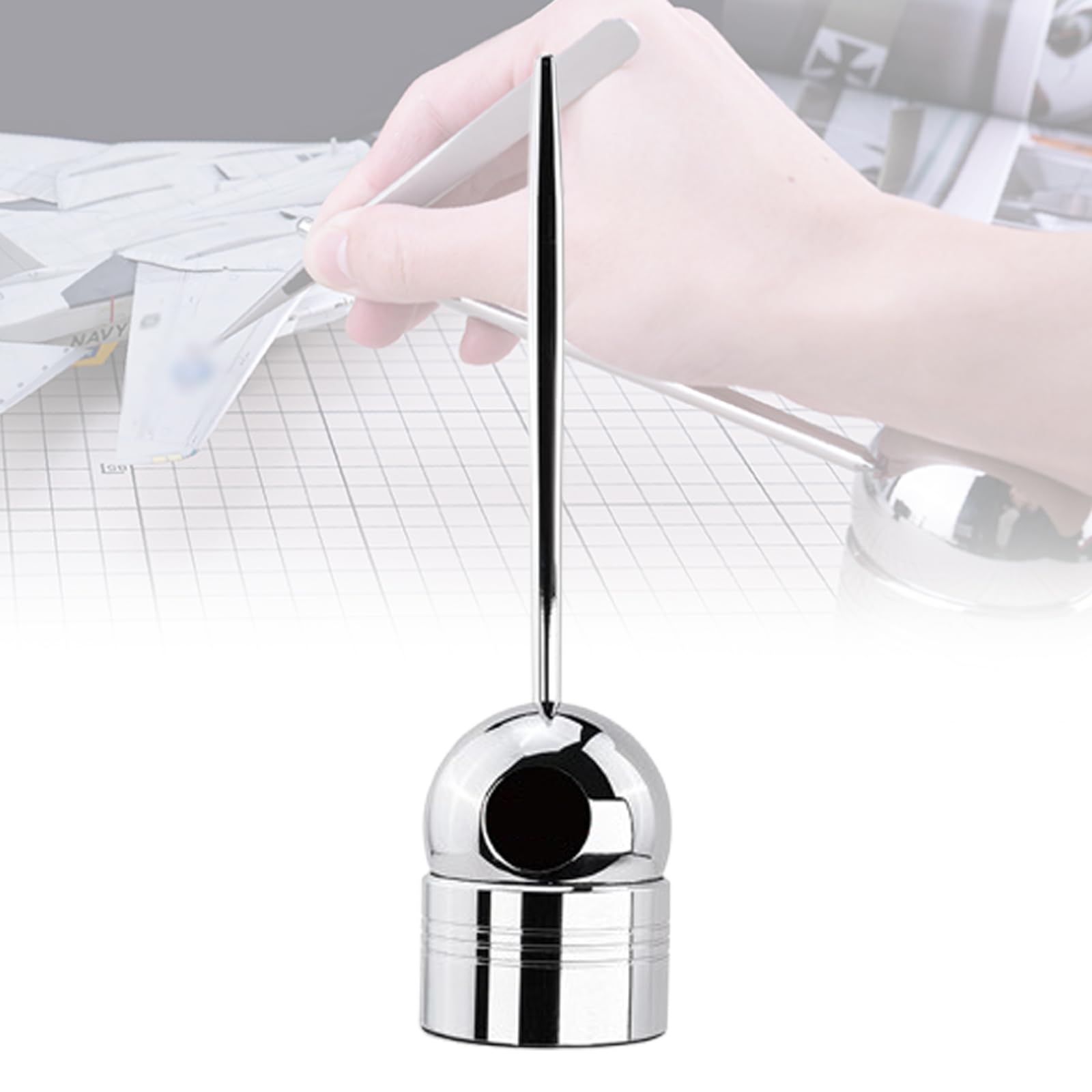 Stabilizator ręczny do modelarstwa, obrót o 360°, ręczny stabilizator dla hobbystów, idealny do modeli w skali i miniaturowych figurek do malowania rękodzielniczego