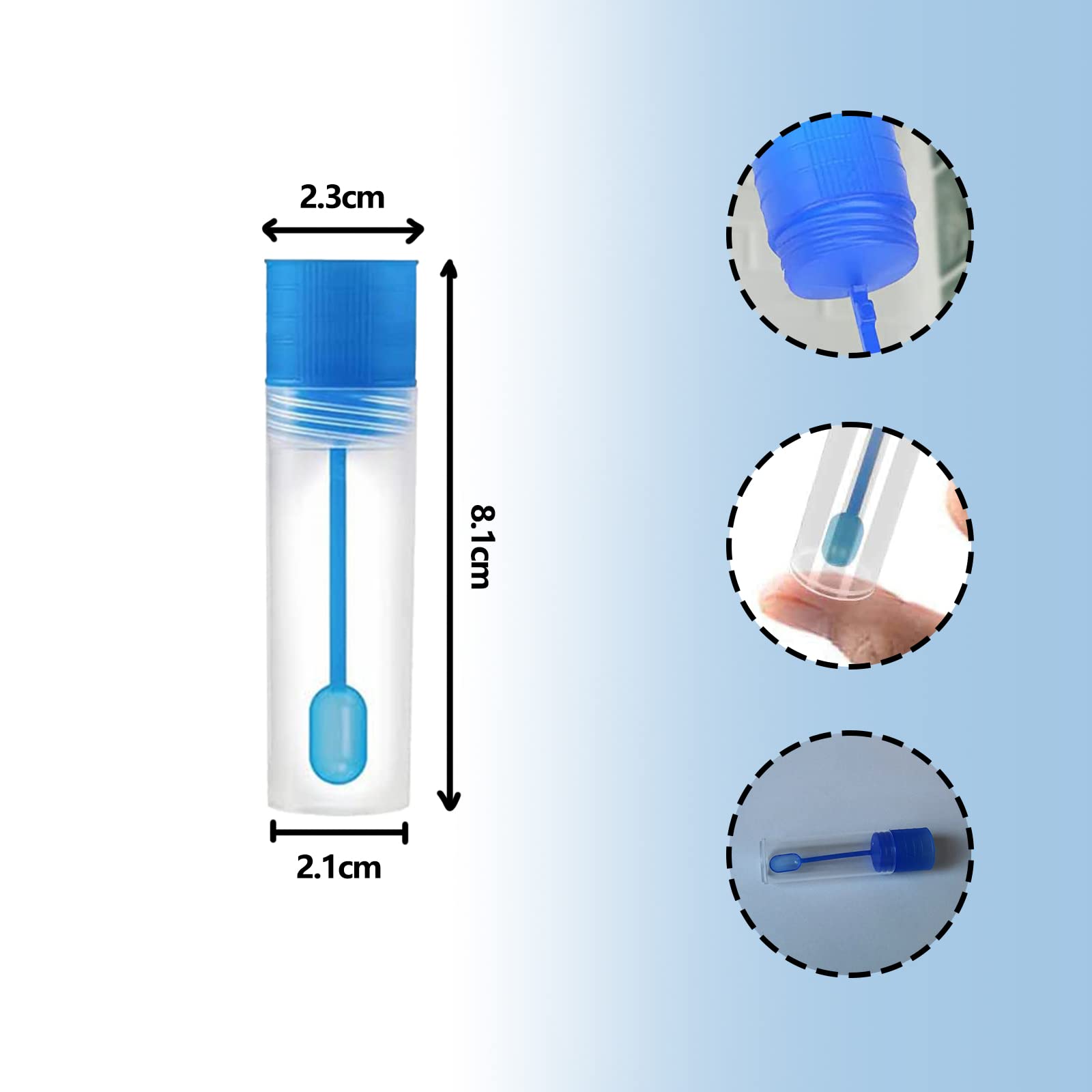 LOT DE 20 Tubes D'échantillons De Chaise Pour Chien Et Chat