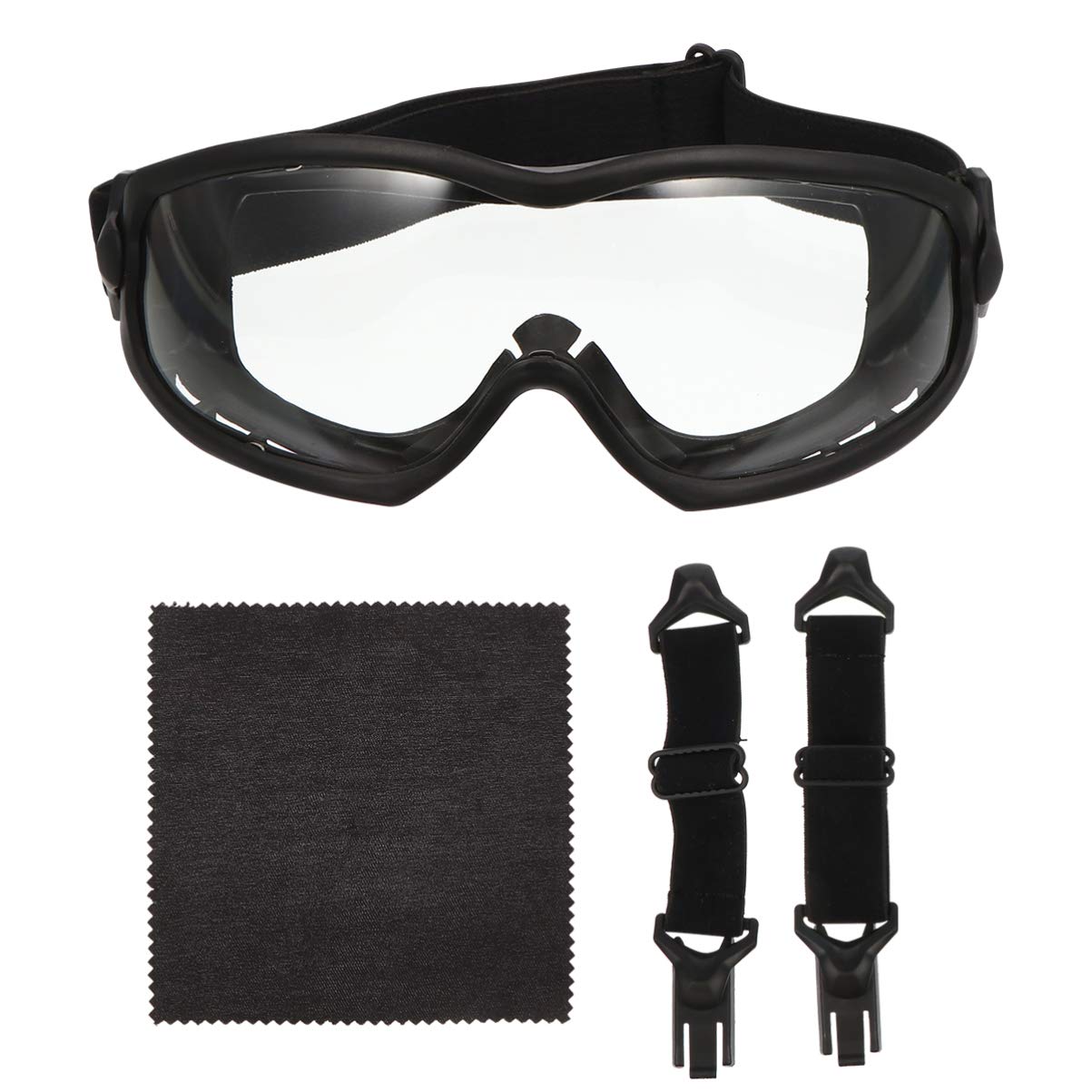 BESPORTBLE Lunettes de Cyclisme en Plein Air Lunettes de Sport de Sécurité Coupe-Vent Lunettes de Sport Anti-Poussière pour Moto Équitation Cyclisme Sports de Plein Air