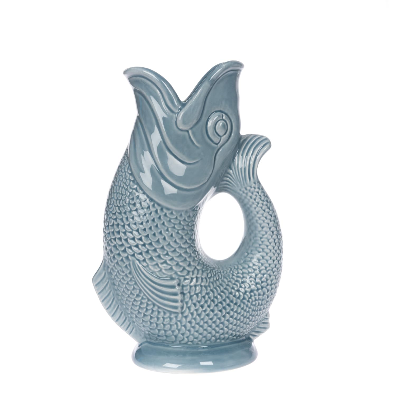 Iconic Aqua Glug Large Jug 28cm 1.4L - Fish Water Carafe, Decorative - View #9