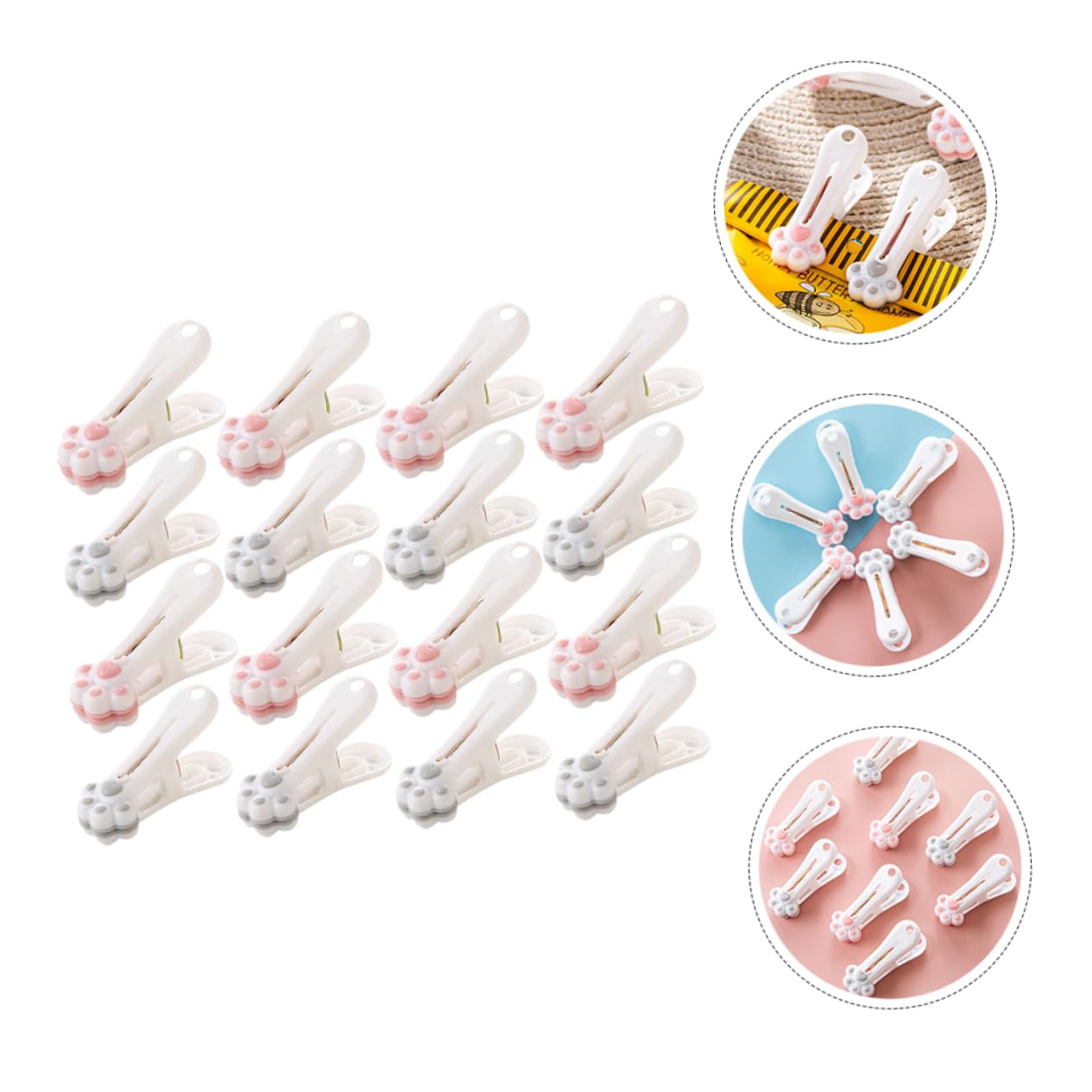 Alipis 72pezzi Clip Per Bucato Antivento Mollette Multifunzionali Per Asciugare Tovaglie e Abbigliamento Clip Resistenti e Pratiche Per
