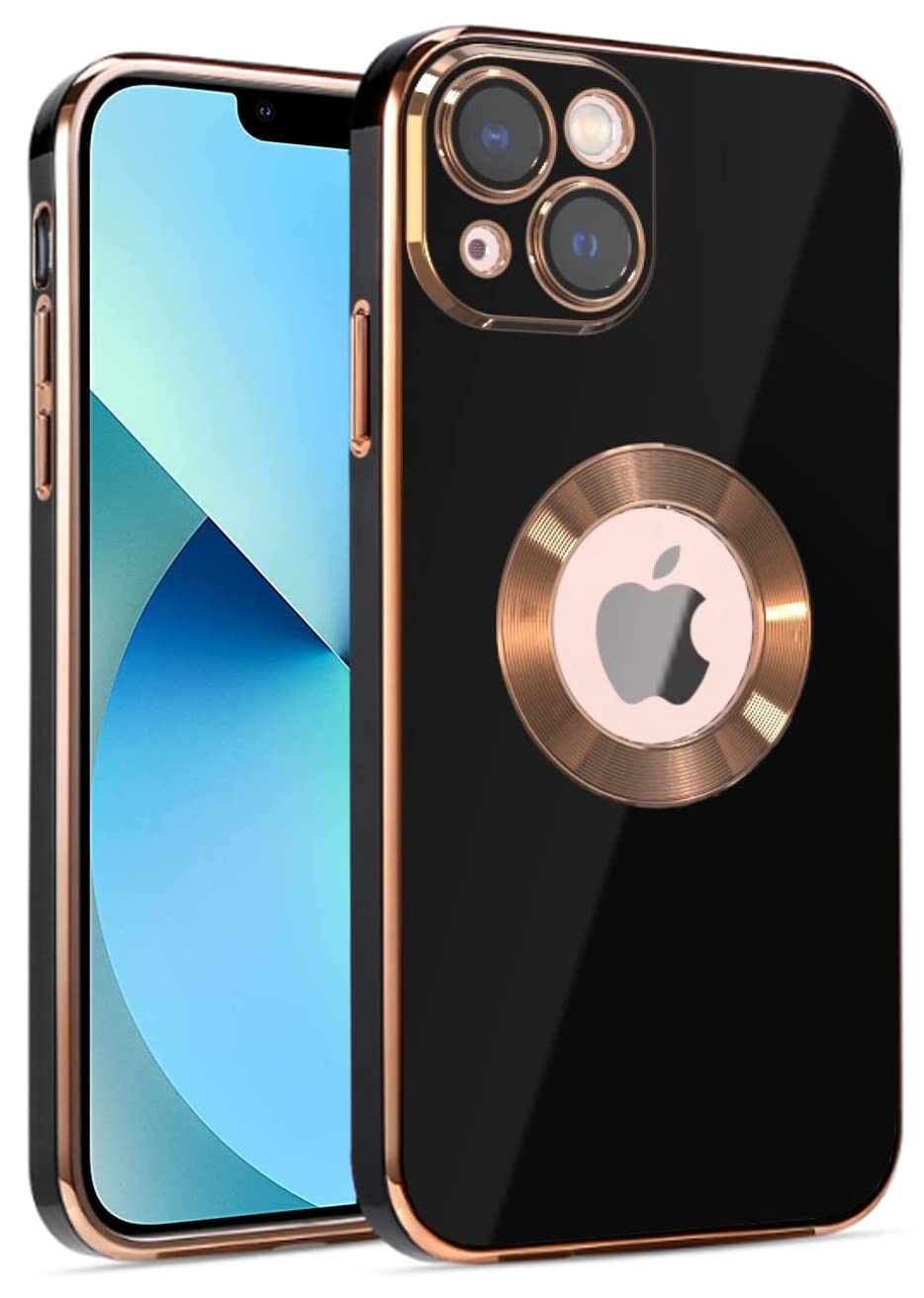 SHINESTAR Ultra Thin Logo Hole with Camera Protection Premium TPU Bumper Shockproof Soft Cover Electroplating 6D Design Silicone Slim Case Back Cover for Apple iPhone 13 - Black (B0BPRC1WHK) Amazon Price History, Amazon Price Tracker