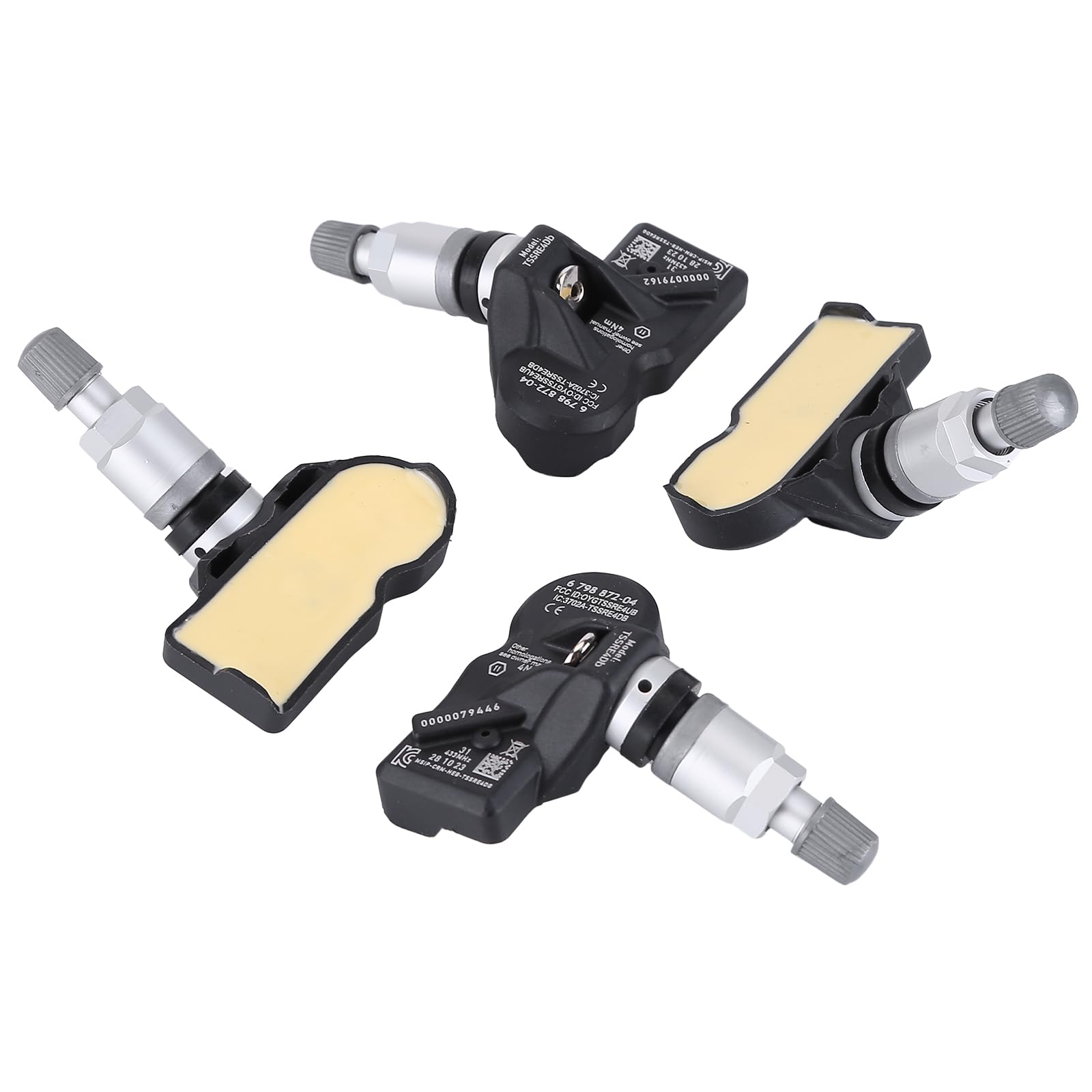 4x Reifendrucksensor Sensor Für BMW F06 F07 F10 F11 F12 F13 X1 X3 X4 36106798872 TPMS RDK Sensoren Reifendruckkontrollsystem