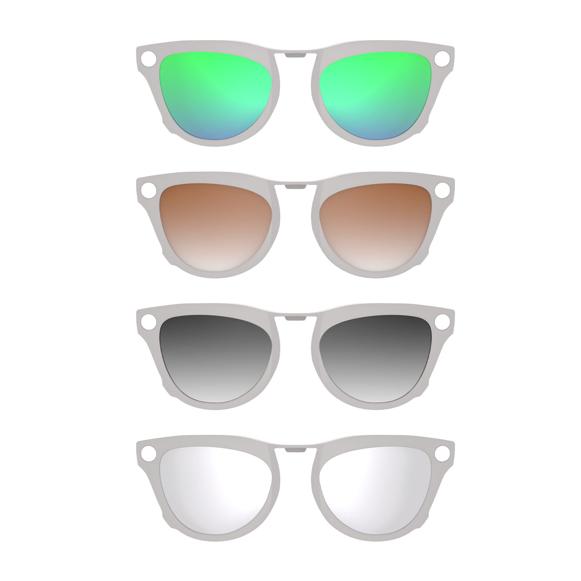 Amazon.com: HIBLOKS 4Pcs Polarized Clip-on for Ray-Ban Meta Skyler