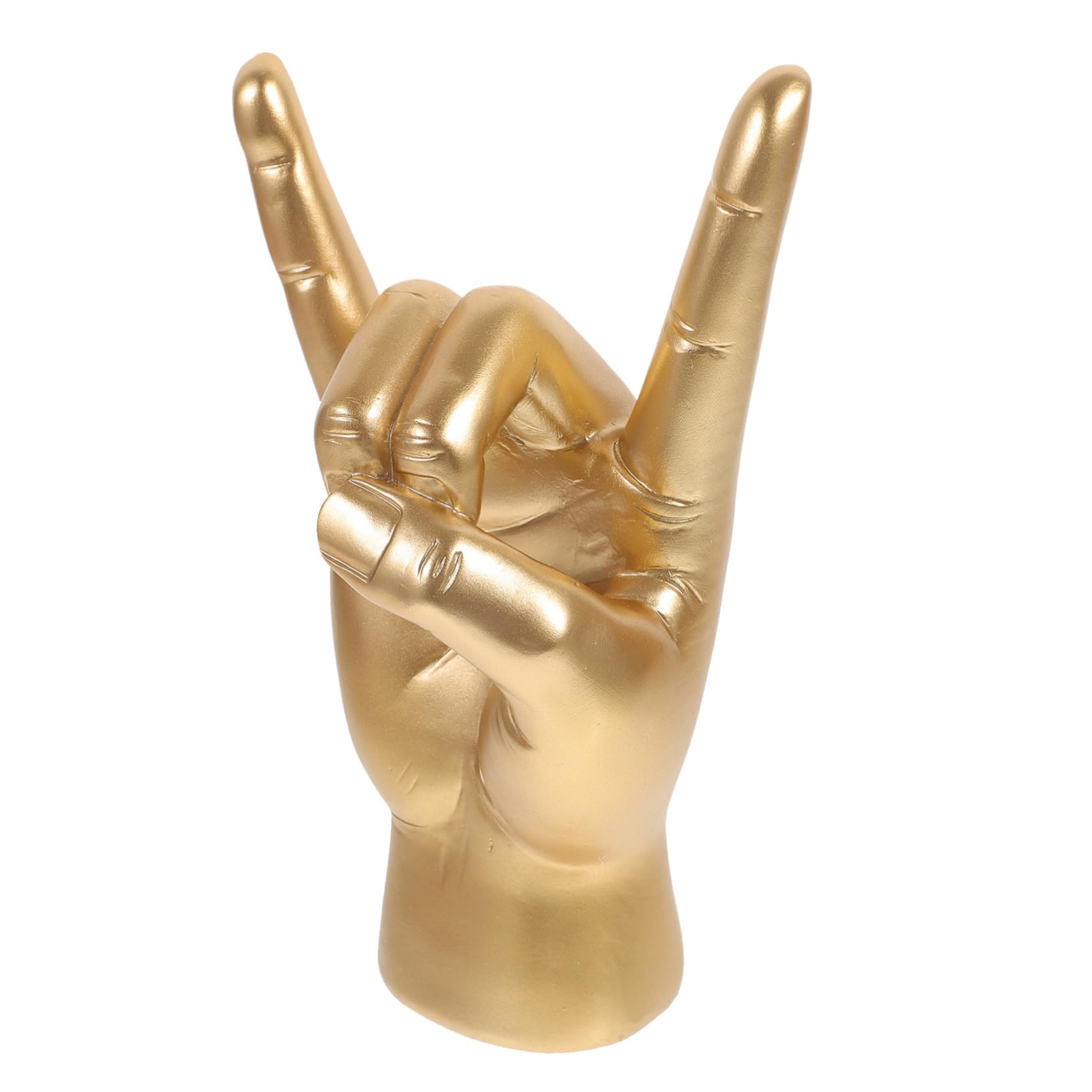 arredamento moderno per la casa 4pcs Rock Music Gesto Modello Mano Rock Gesto Decorazione Camera Da Letto Artigianato in Resina Artigianato Casa Gesto Dito Statua Scultura Nordica Gesto della Mano