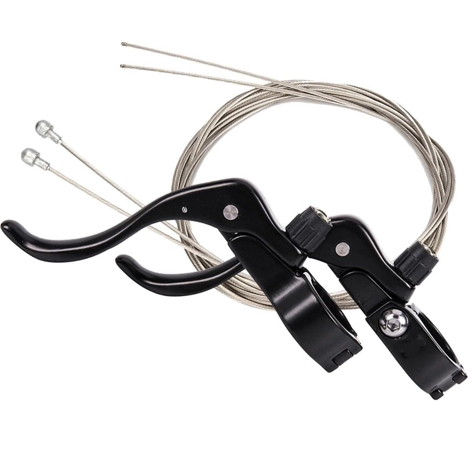 POAYUEWR Bike Brake Lever Road Fixed Gear Vice Brake Quick Release V Brake Handle Lever for 22.2mm 31.8mm Handlebar Bike Brake Drum(22.2mm and Wire)