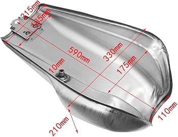 wasabisavi　gb250 2型ガソリンタンク良品⭐︎ 並行輸入品】 GB250 オートバイ 燃料タンク 17-18L 生金属 ガソリン