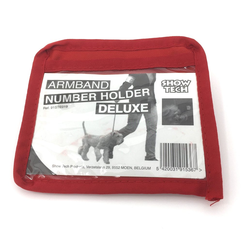Show-Armband Nummernhalter Deluxe