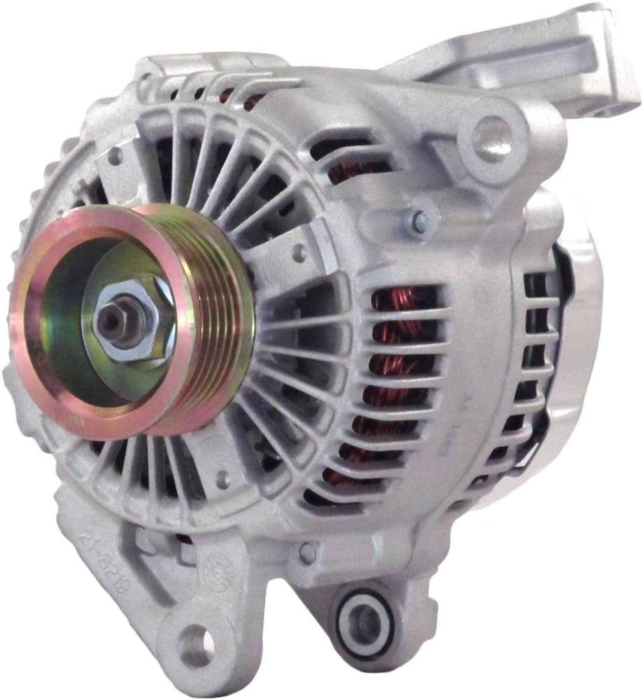 RAREELECTRICAL Alternator 12V 136 Amp Cw Rotation External Regulator Internal Fan Compatible With 2000 Dodge Dakota 4.7L Durango Jeep Grand Cherokee 1999-2000 V8 56028691 5-121000-167 235Hp