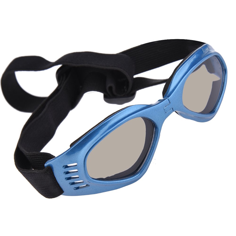 Occhiali Da Sole Per Cani Piccoli - Protezione UV, Vento, Polvere, Fascia Regolabile - Foto 8