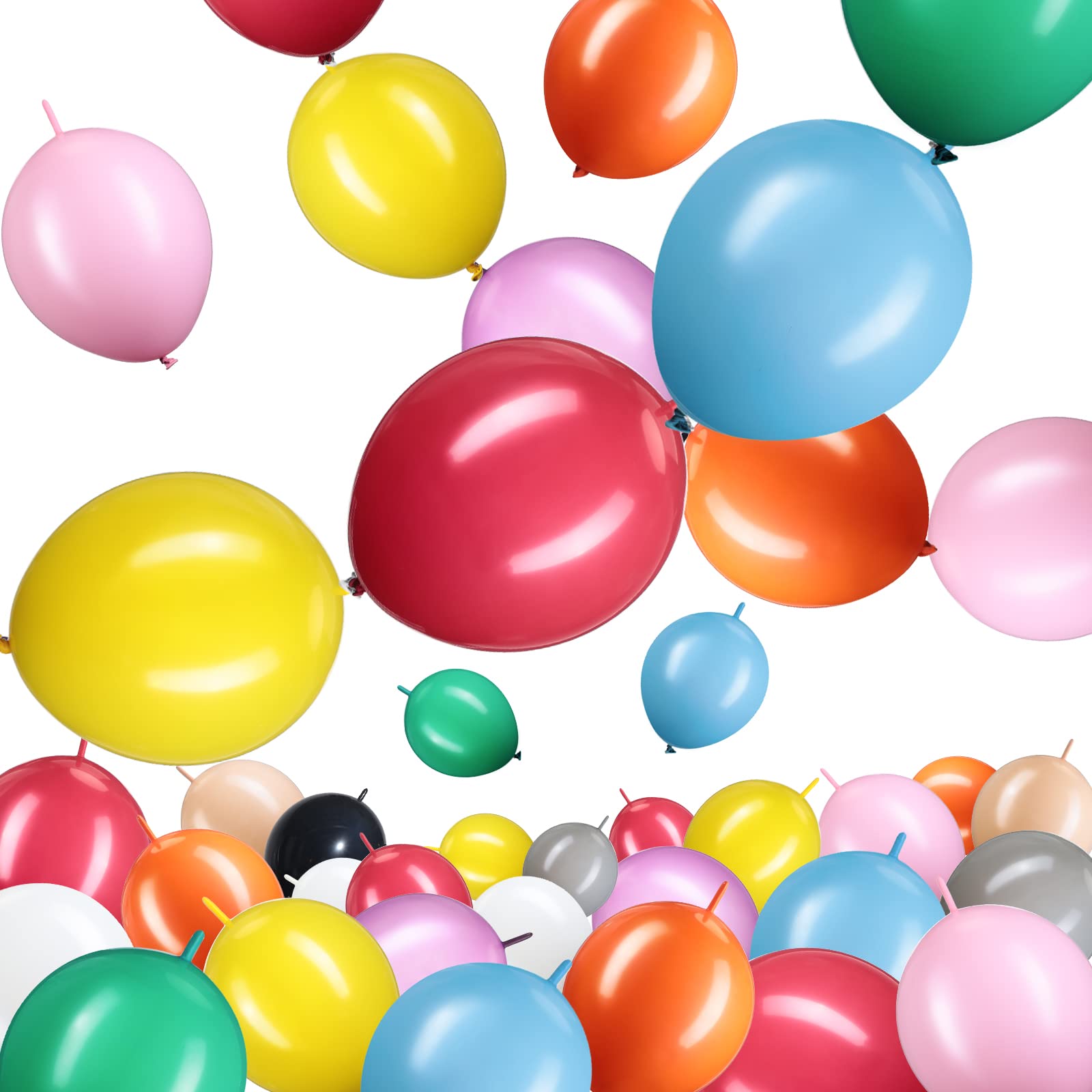 Amazon | 100個 リンクバルーン 10インチ クイックリンクバルーン