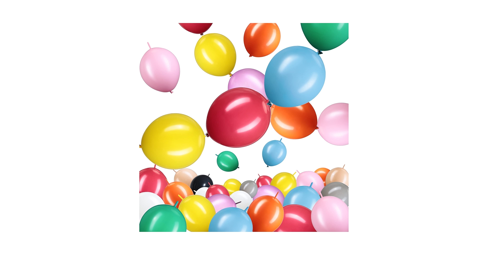 Amazon | [NERVUP]100個 リンクバルーン 10インチ クイック