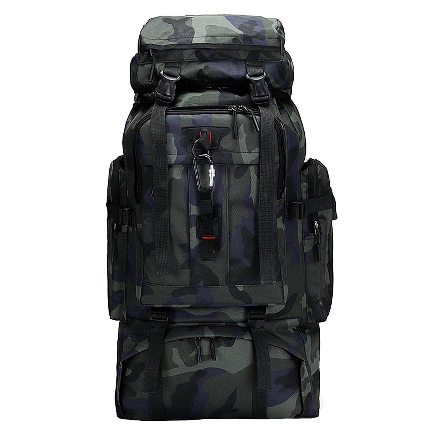 Hiking Backpack 80L Camping Trekking Rucksack Outdoor Sports Waterproof Mountaineering Bag Large Climbing Trekking Camping Rucksack With Separate Shoe Compartment for Men Women (Urban camouflage)