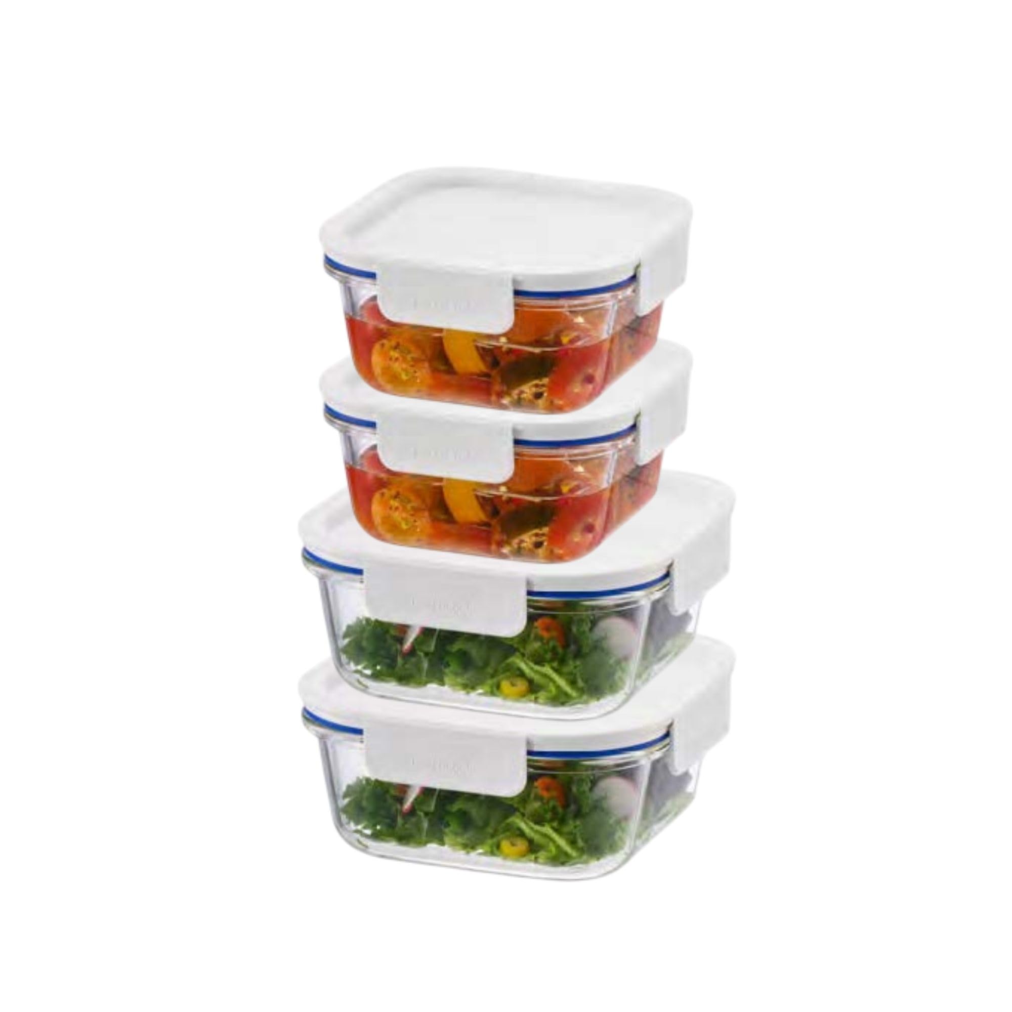 Amazon.com: LocknLock LNG214S4W The Clear Heat-Resistant