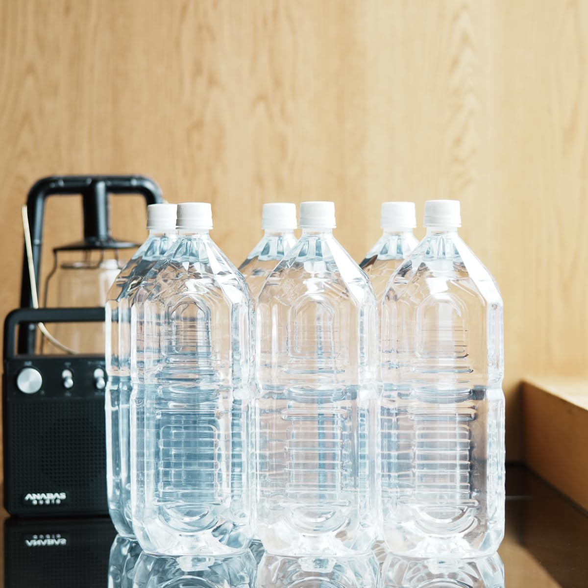アコール ラベルレス 10年保存水 1.8L 6本入 2ケース 室戸海洋深層水使…