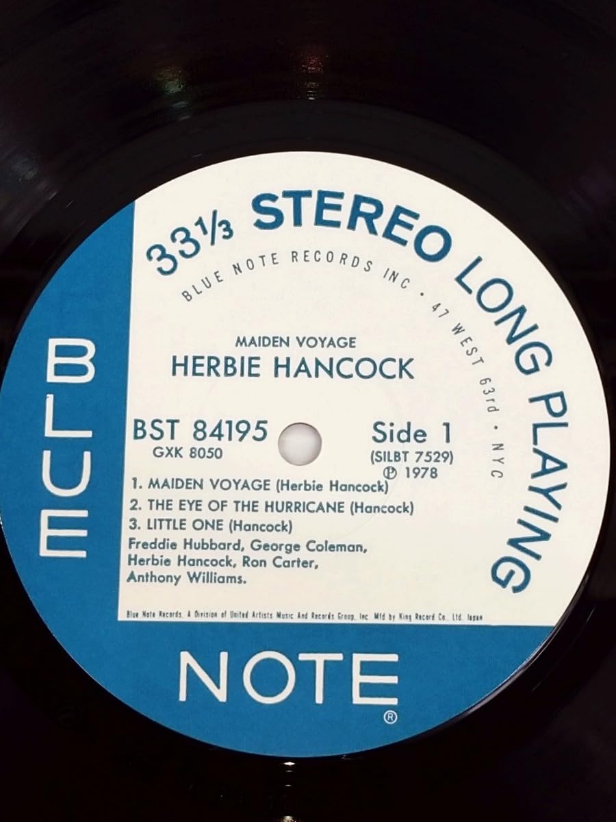 LP Herbie Hancock 処女航海 Maiden Voyage BST84195 BLUE NOTE /00260 Herbie Hancock – Maiden Voyage – Vinyl (180g, LP, Album + 2