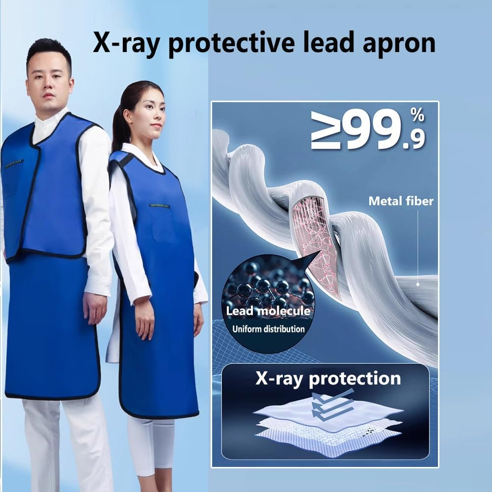 personal Bleischürze Leichte Bleischürze For Röntgenschutz For Erwachsene,  Verstellbare Taille, Sicherheitsschutz For Die Radiologie, Bleikleidung  0,35 Mmpb(Small Bleischürze Röntgen, image size:1002x1002