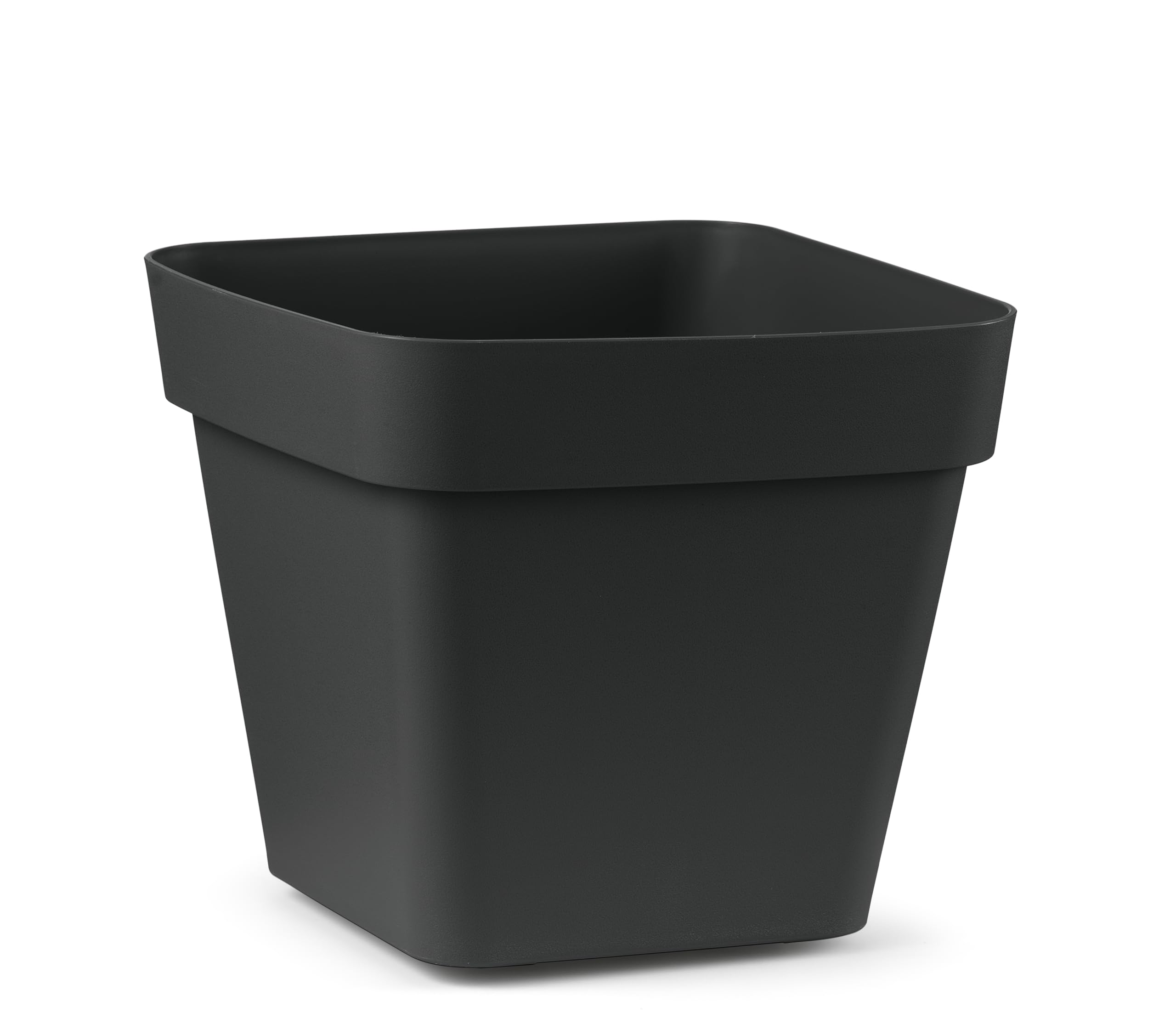 Vaso da fiori 5,4L Orient 218x218x193 mm, Antracite | Leroy Merlin