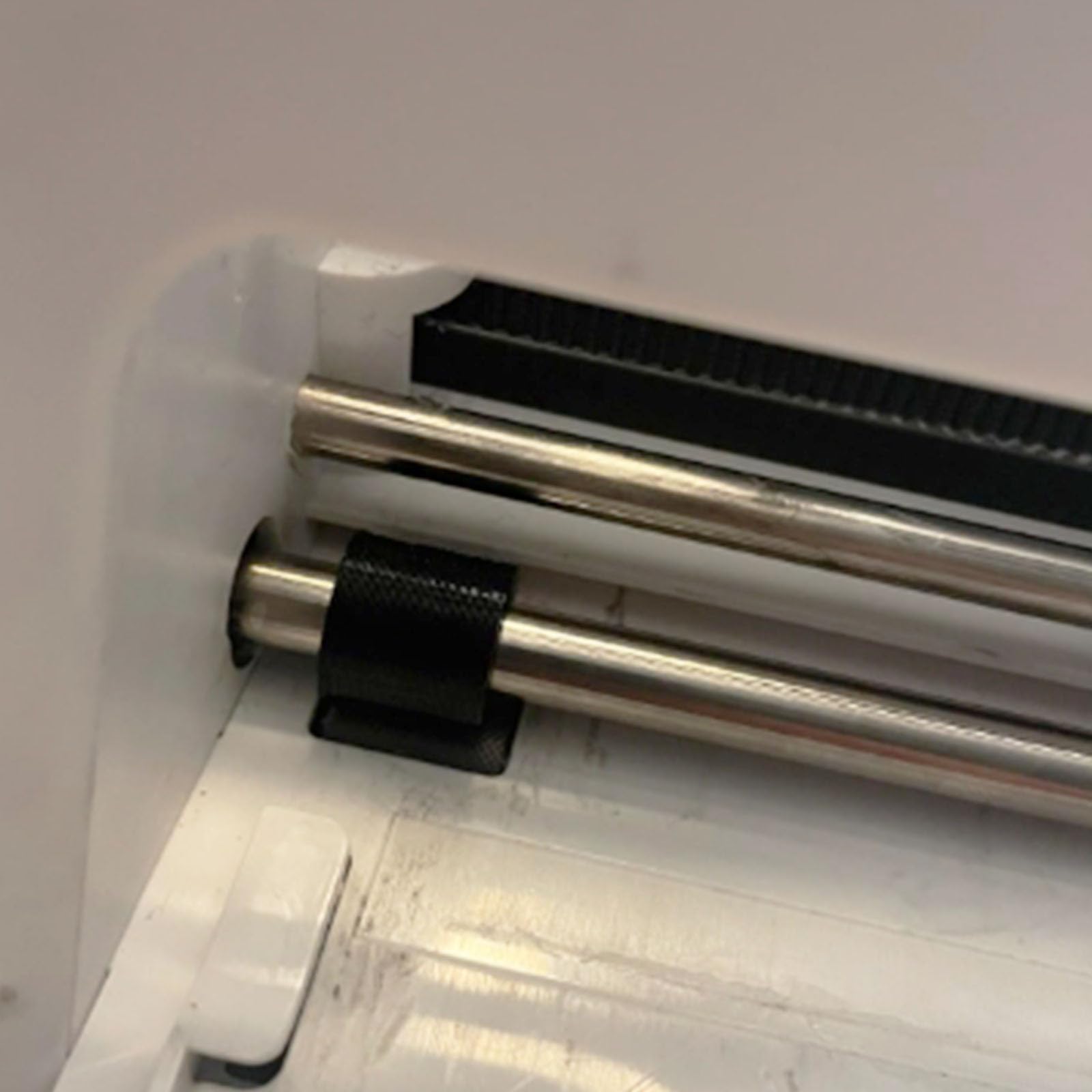 Luqeeg Lot 8 Rouleaux Caoutchouc Pour Cricut Maker/3 - Avec Anneaux Fixation - Pièces Rechange Anti-Dérapantes