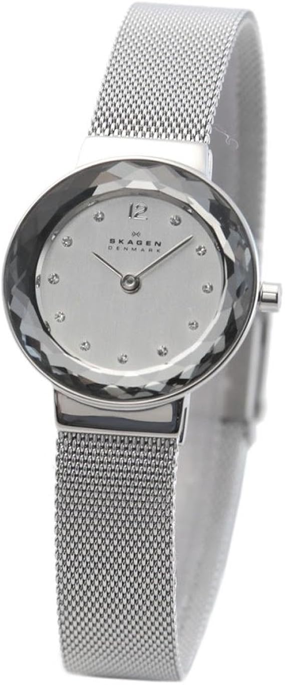 洗濯機可 【極美品】SKAGENスカーゲン ホワイト スクエア ライン