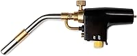 Vista 3 de Biltek Kit de antorcha de propano y aire/MAPP con 3 boquillas, interruptor de encendido de llama ajustable de 360 grados, soldadura, soldadura