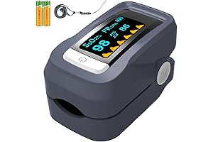 Oxímetro de Oxígeno para Uso Médico con Alarma y Valores Ajustables