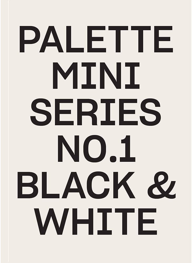 洋書 victionary palette mini 1-7 PALETTE mini 01: Black & White – viction:ary