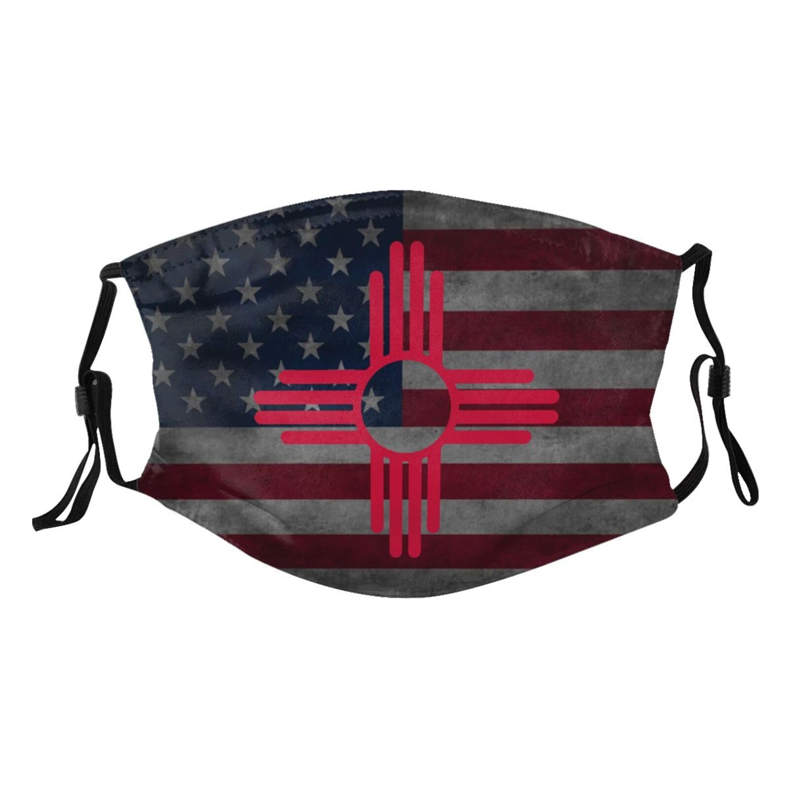 New Mexico Zia Sun Adult Dust Mask Adjustable Dust Face with 2 Filter7240