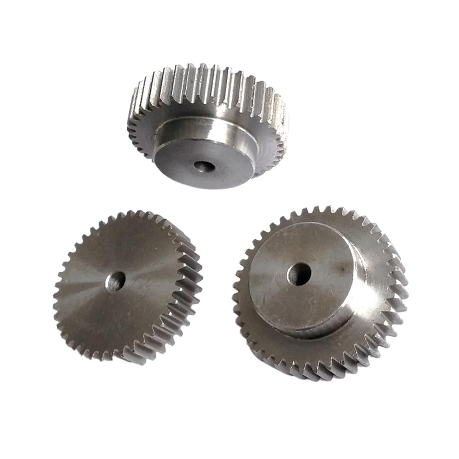 Industrial helical Gear 0.7 Mod 27T/28T/29Teeth Metal Carbon Steel 4Ocr 124017 Cylindrical Spur Gear Rack Transmission Accessories Wl Toys Car(3mm-27teeth)